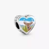 New Hampshire Herz-Charm aus Sterlingsilber New Hampshire Herz-Charm aus Sterlingsilber