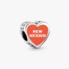 New Mexico Herz-Charm aus Sterlingsilber New Mexico Herz-Charm aus Sterlingsilber