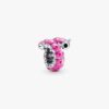 Niedlicher, gewellter Raupen-Charm – Sterlingsilber Niedlicher, gewellter Raupen-Charm – Sterlingsilber