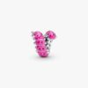 Niedlicher, gewellter Raupen-Charm – Sterlingsilber Niedlicher, gewellter Raupen-Charm – Sterlingsilber