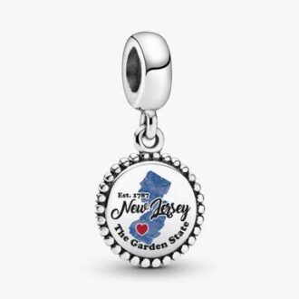 NJ-Karte-Dangle Charm