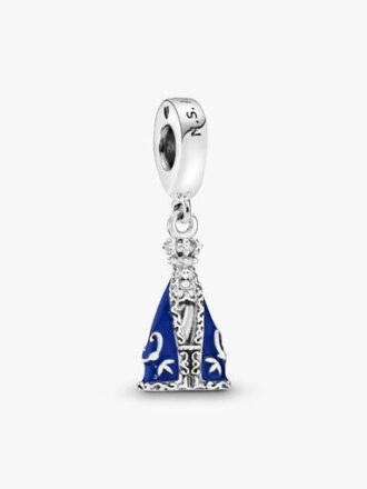 Nossa Senhora Aparecida Dangle Charm – Sterlingsilber
