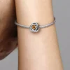 November Honey Eternity Circle Charm aus Sterlingsilber November Honey Eternity Circle Charm aus Sterlingsilber