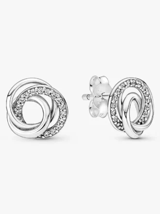 Ohrringe „Family Always Encircled“ aus Sterlingsilber