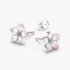 Ohrringe mit Kirschblütenmotiv aus Sterlingsilber Ohrringe mit Kirschblütenmotiv aus Sterlingsilber