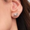 Ohrringe mit Unendlichkeitsknoten – Sterlingsilber Ohrringe mit Unendlichkeitsknoten – Sterlingsilber