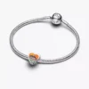 Oklahoma-Herz-Charm aus Sterlingsilber Oklahoma-Herz-Charm aus Sterlingsilber