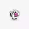 Oktober-Geburtsstein-Eternity-Circle-O Pendant-Set, 3er-Set Oktober-Geburtsstein-Eternity-Circle-O Pendant-Set, 3er-Set