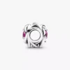 Oktober Pink Eternity Circle Charm aus Sterlingsilber Oktober Pink Eternity Circle Charm aus Sterlingsilber
