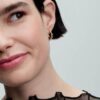 Organisch geformte offene Ohrringe – 14 Karat vergoldet Organisch geformte offene Ohrringe – 14 Karat vergoldet