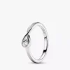 Pandora „Infinite“ Halskette und Ring-Set mit Lab-Grown Diamonds, 0,30 Karat insgesamt, Sterlingsilber, 2er-Set Pandora „Infinite“ Halskette und Ring-Set mit Lab-Grown Diamonds, 0,30 Karat insgesamt, Sterlingsilber, 2er-Set