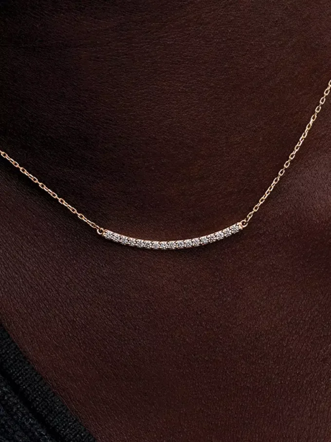 Pandora Era 14-karätige Goldkette mit Pavé-Besatz aus Lab-Grown Diamonds, 0,26 Karat insgesamt, 14-karätiges Gold Pandora Era 14-karätige Goldkette mit Pavé-Besatz aus Lab-Grown Diamonds, 0,26 Karat insgesamt, 14-karätiges Gold