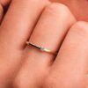 Pandora Era 14-karätiger Goldring mit einem Labor-Diamanten – 0,03 Karat Gesamtgewicht, 14-karätiges Gold Pandora Era 14-karätiger Goldring mit einem Labor-Diamanten – 0,03 Karat Gesamtgewicht, 14-karätiges Gold
