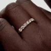 Pandora Era 14-karätiger Goldring mit Lab-Grown Diamonds, Halb-Ewigkeitsring, 0,90 Karat insgesamt, 14-karätiges Gold Pandora Era 14-karätiger Goldring mit Lab-Grown Diamonds, Halb-Ewigkeitsring, 0,90 Karat insgesamt, 14-karätiges Gold