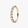 Pandora Era 14-karätiger Goldring mit Lab-Grown Diamonds, Halb-Ewigkeitsring, 0,90 Karat insgesamt, 14-karätiges Gold Pandora Era 14-karätiger Goldring mit Lab-Grown Diamonds, Halb-Ewigkeitsring, 0,90 Karat insgesamt, 14-karätiges Gold