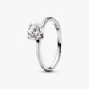 Pandora Era 14-karätiger Weißgold-Ring mit im Labor gezüchtetem Diamanten – 1,00 ct TW, 14-karätiges Weißgold Pandora Era 14-karätiger Weißgold-Ring mit im Labor gezüchtetem Diamanten – 1,00 ct TW, 14-karätiges Weißgold