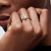 Pandora Era 14-karätiger Weißgold-Ring mit im Labor gezüchtetem Diamanten – 1,00 ct TW, 14-karätiges Weißgold Pandora Era 14-karätiger Weißgold-Ring mit im Labor gezüchtetem Diamanten – 1,00 ct TW, 14-karätiges Weißgold