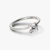 Pandora Era 14-karätiger Weißgold-Ring mit im Labor gezüchtetem Diamanten – 1,00 ct TW, 14-karätiges Weißgold Pandora Era 14-karätiger Weißgold-Ring mit im Labor gezüchtetem Diamanten – 1,00 ct TW, 14-karätiges Weißgold