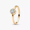 Pandora Era Bezel Lab-Grown Diamond Ring 0,50 ct tw, 14 Karat Gold Pandora Era Bezel Lab-Grown Diamond Ring 0,50 ct tw, 14 Karat Gold