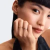 Pandora Era Crossover-Ring mit Lab-Grown Diamonds, 0,07 ct TW, 14 Karat Gold Pandora Era Crossover-Ring mit Lab-Grown Diamonds, 0,07 ct TW, 14 Karat Gold