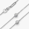Pandora Era Bezel Sterling-Silber-Halskette mit Lab-Grown-Diamanten – 0,30 ct TW, Sterling-Silber Pandora Era Bezel Sterling-Silber-Halskette mit Lab-Grown-Diamanten – 0,30 ct TW, Sterling-Silber