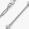 Pandora Era Bezel Sterlingsilber-Armband mit Lab-Grown-Diamanten in Station-Kette – 0,30 ct TW, Sterlingsilber Pandora Era Bezel Sterlingsilber-Armband mit Lab-Grown-Diamanten in Station-Kette – 0,30 ct TW, Sterlingsilber