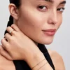 Pandora Era Figaro-Armband 14 Karat Gold Pandora Era Figaro-Armband 14 Karat Gold