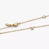 Pandora Era Halskette mit Anhänger aus einem im Labor gezüchteten Diamanten, 0,05 Karat, 14 Karat Gold Pandora Era Halskette mit Anhänger aus einem im Labor gezüchteten Diamanten, 0,05 Karat, 14 Karat Gold