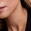 Pandora Era Halskette mit Herzgliedern aus 14 Karat Gold