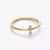 Pandora Era Lab-Grown Diamonds Trio Ring 0,07 ct tw, 14 Karat Gold Pandora Era Lab-Grown Diamonds Trio Ring 0,07 ct tw, 14 Karat Gold