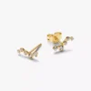 Pandora Era Ohrringe mit im Labor gezüchteten Diamanten in Tropfenform, 0,17 ct insgesamt, 14 Karat Gold Pandora Era Ohrringe mit im Labor gezüchteten Diamanten in Tropfenform, 0,17 ct insgesamt, 14 Karat Gold