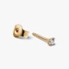 Pandora Era Ohrringe mit Lab-Grown-Diamanten 14 Karat Gold – 0,05 Karat TW, 14 Karat Gold Pandora Era Ohrringe mit Lab-Grown-Diamanten 14 Karat Gold – 0,05 Karat TW, 14 Karat Gold
