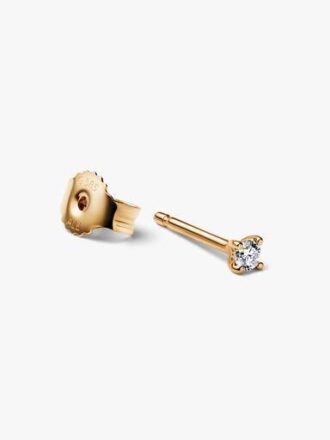 Pandora Era Ohrringe mit Lab-Grown-Diamanten 14 Karat Gold – 0,05 Karat TW, 14 Karat Gold