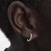 Pandora Era Pavé-Ohrringe mit Lab-Grown-Diamanten – 0,12 ct TW, 14 Karat Weißgold