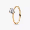 Pandora Era Ring aus 14 Karat Gold mit im Labor gezüchtetem Diamanten, 1,00 Karat insgesamt, 14 Karat Gold Pandora Era Ring aus 14 Karat Gold mit im Labor gezüchtetem Diamanten, 1,00 Karat insgesamt, 14 Karat Gold
