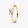 Pandora Era Ring mit im Labor gezüchtetem Diamanten, 0,50 ct, 14 Karat Gold Pandora Era Ring mit im Labor gezüchtetem Diamanten, 0,50 ct, 14 Karat Gold