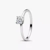 Pandora Era Ring mit im Labor gezüchtetem Diamanten, 0,50 ct TW, 14 Karat Weißgold Pandora Era Ring mit im Labor gezüchtetem Diamanten, 0,50 ct TW, 14 Karat Weißgold