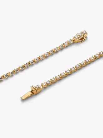 Pandora Era Tennisarmband mit Lab-Grown Diamonds, 1,40 ct insgesamt, 14 Karat Gold Pandora Era Tennisarmband mit Lab-Grown Diamonds, 1,40 ct insgesamt, 14 Karat Gold