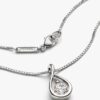 Pandora Infinite 14 Karat Weißgold Halskette mit Anhänger aus Lab-Grown Diamonds – 1,00 Karat Gesamtgewicht, 14 Karat Weißgold Pandora Infinite 14 Karat Weißgold Halskette mit Anhänger aus Lab-Grown Diamonds – 1,00 Karat Gesamtgewicht, 14 Karat Weißgold