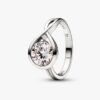 Pandora Infinite 14 Karat Weißgold-Ring mit synthetischem Diamanten – 2,00 Karat Gesamtgewicht, 14 Karat Weißgold Pandora Infinite 14 Karat Weißgold-Ring mit synthetischem Diamanten – 2,00 Karat Gesamtgewicht, 14 Karat Weißgold