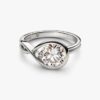 Pandora Infinite 14 Karat Weißgold-Ring mit synthetischem Diamanten – 2,00 Karat Gesamtgewicht, 14 Karat Weißgold Pandora Infinite 14 Karat Weißgold-Ring mit synthetischem Diamanten – 2,00 Karat Gesamtgewicht, 14 Karat Weißgold