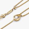 Pandora Infinite 14-karätiges Gold-Armband mit doppelter Kette und Lab-Grown Diamonds – 0,50 ct TW, 14-karätiges Gold Pandora Infinite 14-karätiges Gold-Armband mit doppelter Kette und Lab-Grown Diamonds – 0,50 ct TW, 14-karätiges Gold