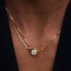 Pandora Infinite 14-karätiges Gold, im Labor gezüchteter Diamant, Doppelketten-Halskette – 0,75 ct TW, 14-karätiges Gold Pandora Infinite 14-karätiges Gold, im Labor gezüchteter Diamant, Doppelketten-Halskette – 0,75 ct TW, 14-karätiges Gold