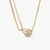 Pandora Infinite 14-karätiges Gold, im Labor gezüchteter Diamant, Doppelketten-Halskette – 0,75 ct TW, 14-karätiges Gold Pandora Infinite 14-karätiges Gold, im Labor gezüchteter Diamant, Doppelketten-Halskette – 0,75 ct TW, 14-karätiges Gold