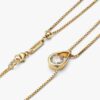 Pandora Infinite 14-karätiges Gold, im Labor gezüchteter Diamant, Doppelketten-Halskette – 0,75 ct TW, 14-karätiges Gold Pandora Infinite 14-karätiges Gold, im Labor gezüchteter Diamant, Doppelketten-Halskette – 0,75 ct TW, 14-karätiges Gold