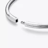 Pandora Infinite Bangle aus Sterlingsilber mit Lab-Grown Diamonds, 0,15 Karat insgesamt, Sterlingsilber Pandora Infinite Bangle aus Sterlingsilber mit Lab-Grown Diamonds, 0,15 Karat insgesamt, Sterlingsilber