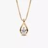 Pandora Infinite Halskette mit Anhänger aus 14 Karat Gold und im Labor gezüchtetem Diamanten, 1,00 Karat insgesamt, 14 Karat Gold Pandora Infinite Halskette mit Anhänger aus 14 Karat Gold und im Labor gezüchtetem Diamanten, 1,00 Karat insgesamt, 14 Karat Gold