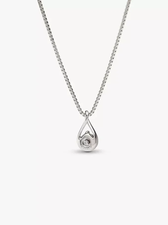 Pandora Infinite Halskette mit Anhänger aus 14 Karat Weißgold und im Labor gezüchtetem Diamanten, 0,50 Karat insgesamt, 14 Karat Weißgold Pandora Infinite Halskette mit Anhänger aus 14 Karat Weißgold und im Labor gezüchtetem Diamanten, 0,50 Karat insgesamt, 14 Karat Weißgold