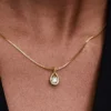 Pandora Infinite Halskette mit Anhänger aus 14-karätigem Gold und Lab-Grown Diamonds, 0,50 Karat insgesamt, 14-karätiges Gold Pandora Infinite Halskette mit Anhänger aus 14-karätigem Gold und Lab-Grown Diamonds, 0,50 Karat insgesamt, 14-karätiges Gold