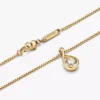 Pandora Infinite Halskette mit Anhänger aus 14-karätigem Gold und Lab-Grown Diamonds, 0,50 Karat insgesamt, 14-karätiges Gold Pandora Infinite Halskette mit Anhänger aus 14-karätigem Gold und Lab-Grown Diamonds, 0,50 Karat insgesamt, 14-karätiges Gold